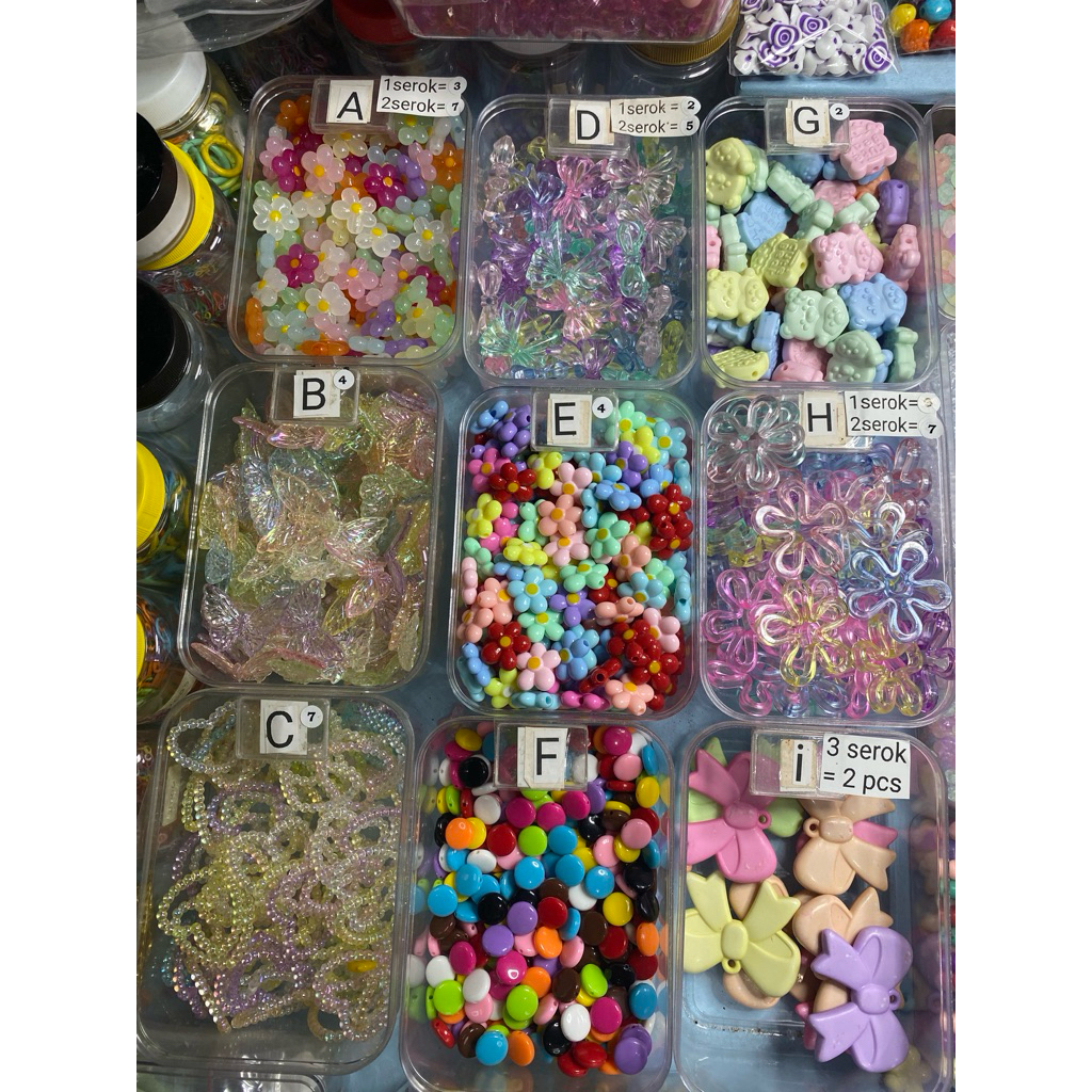 Jual manik mini mix 10 serok | Shopee Indonesia
