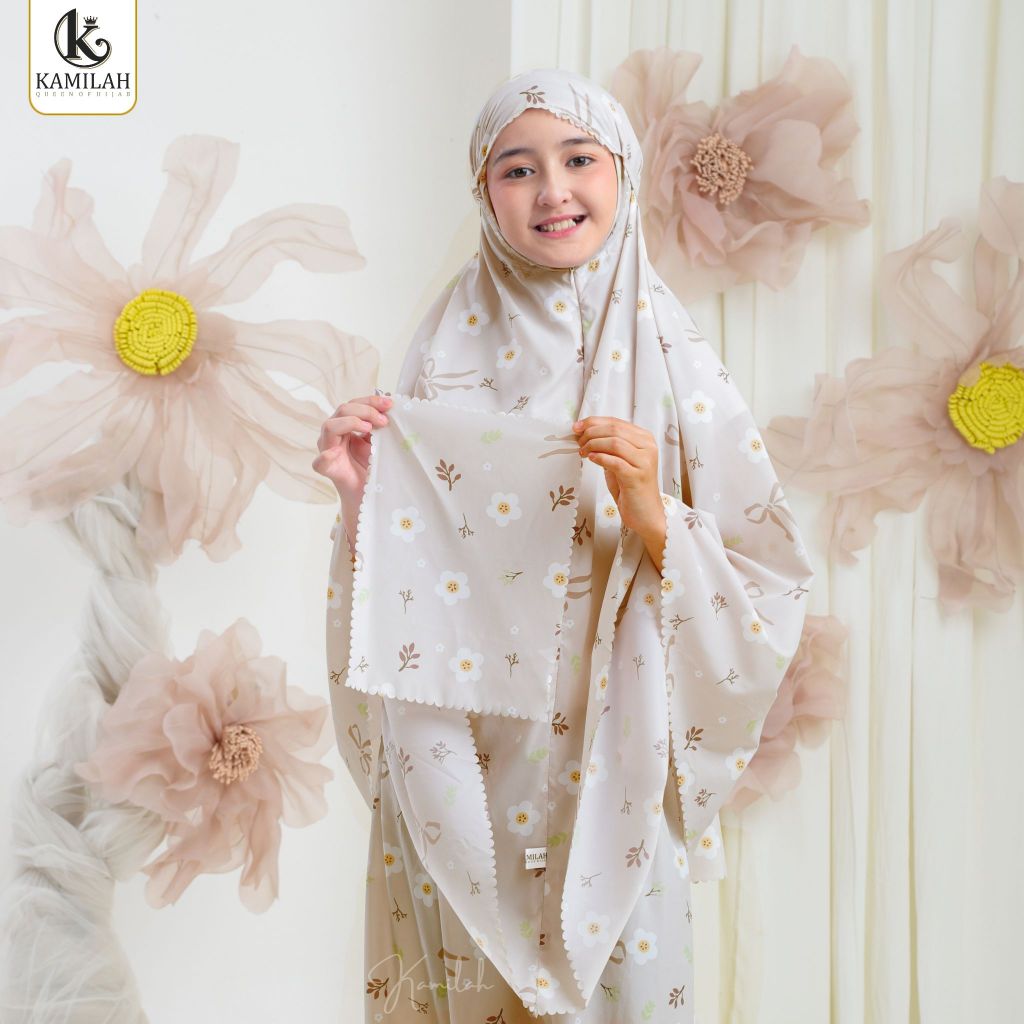 Jual Kamilah - Mukena Anak Perempuan Traveling Mini Pouch 2in1