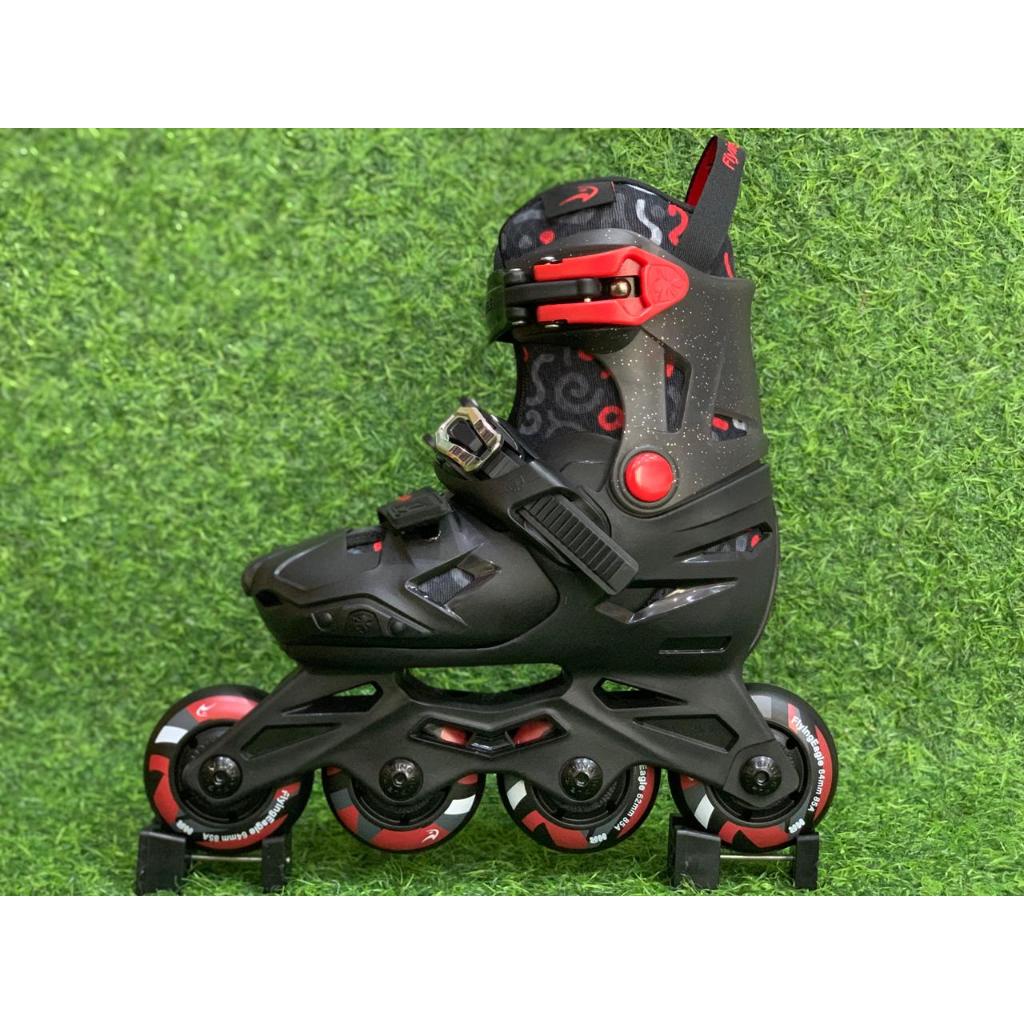 Jual Sepatu Roda Inline Skate Flying Eagle New S3+ Cosmo Black | Shopee ...