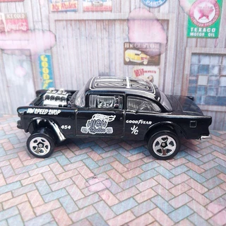 Decals Hot Wheels Chevy Gasser Decalcomanie Acquascivolo Per Hot Wheels '55 Chevy Gasser THE MOONSHINE - Universali, Per Personalizzazione Accessori Modellini Hot Wheels