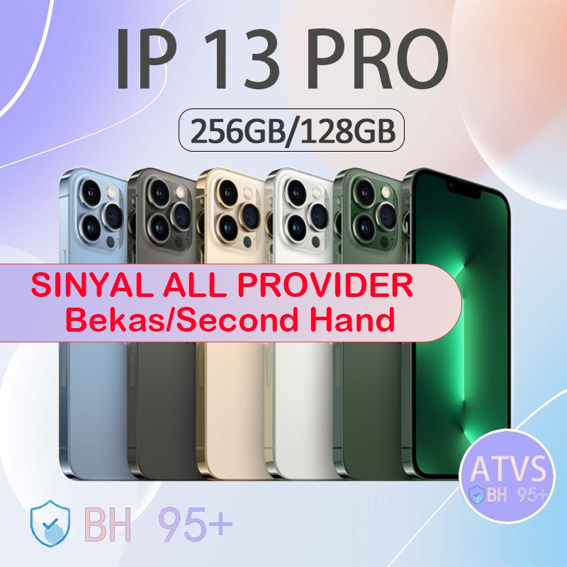 Jual IP 13 PRO 256GB/128GB SECOND HAND FULLSET MULUS GOOD CONDITIONS ...