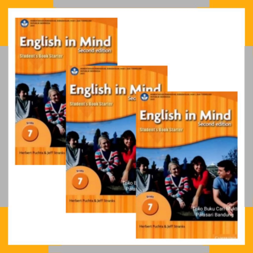 Jual BUKU ENGLISH IN MIND SECOND EDITION STUDENT'S BOOK STARTER GRADE 7 ...