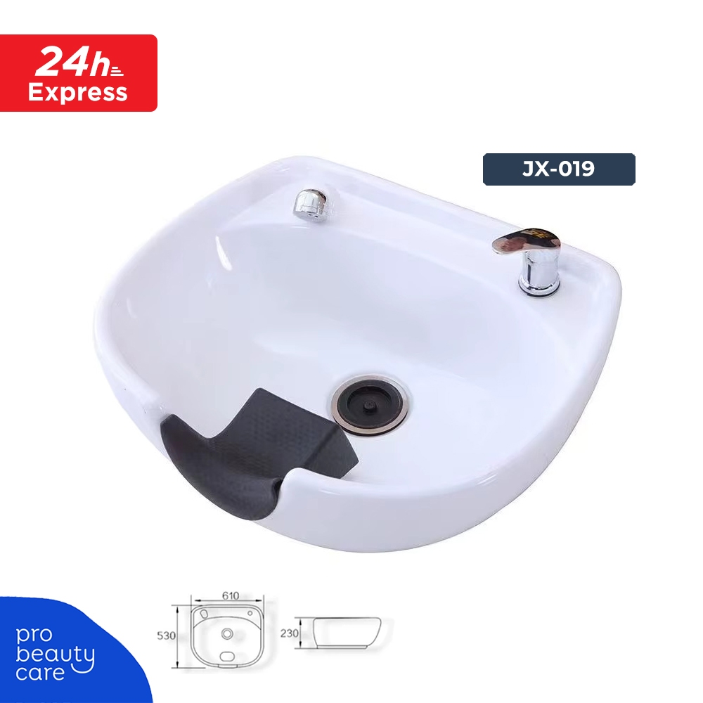 Jual Fullset Wasbak Keramik Washback Salon Barbershop Wastafel Basin ...