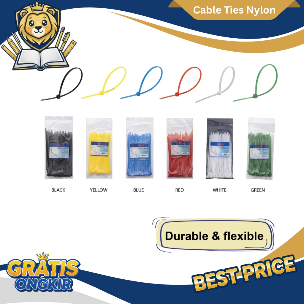 Jual Joyko Cable Ties CBT-9 / CBT-10 / CBT-11 Kabel Tis Pengikat Bahan ...