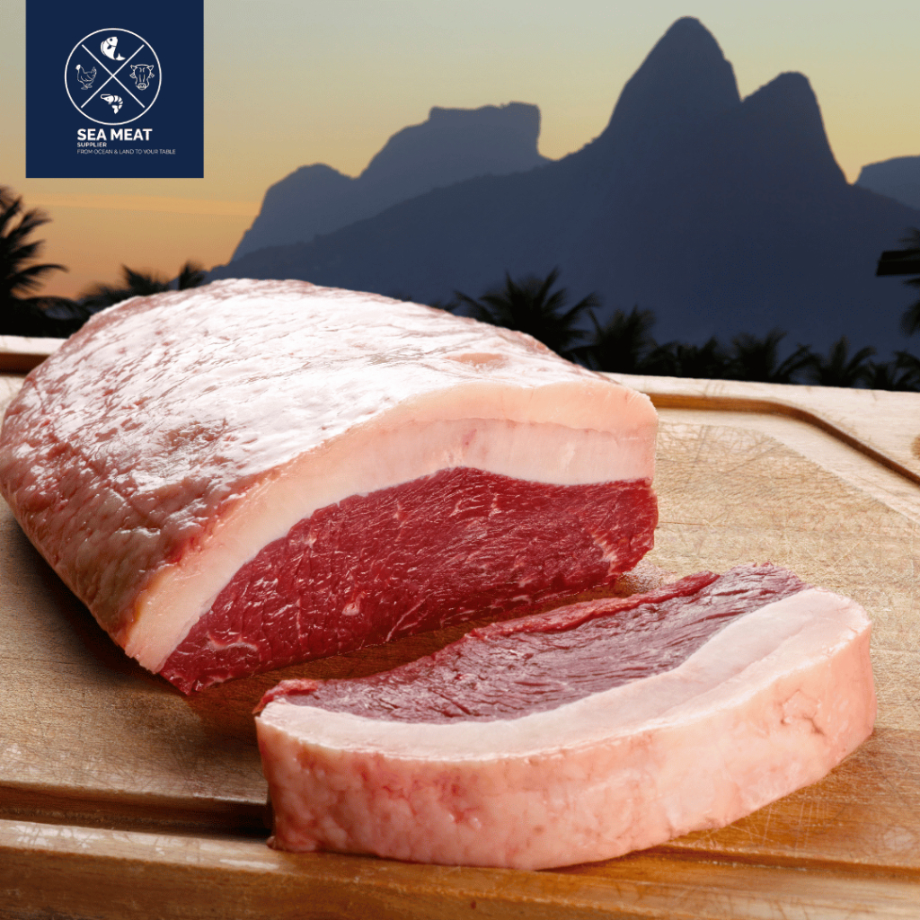 Jual Altair Grassfed Rump Cap 5+ Picanha Wagyu Steak Beef | Shopee ...