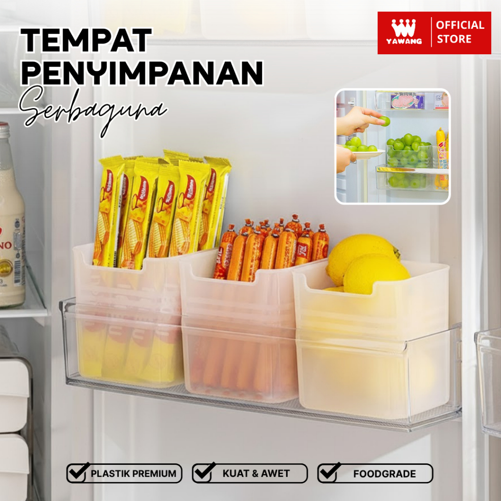 Jual YAWANG Indonesia Tempat Penyimpanan Buah Sayur dan Makanan Kulkas ...