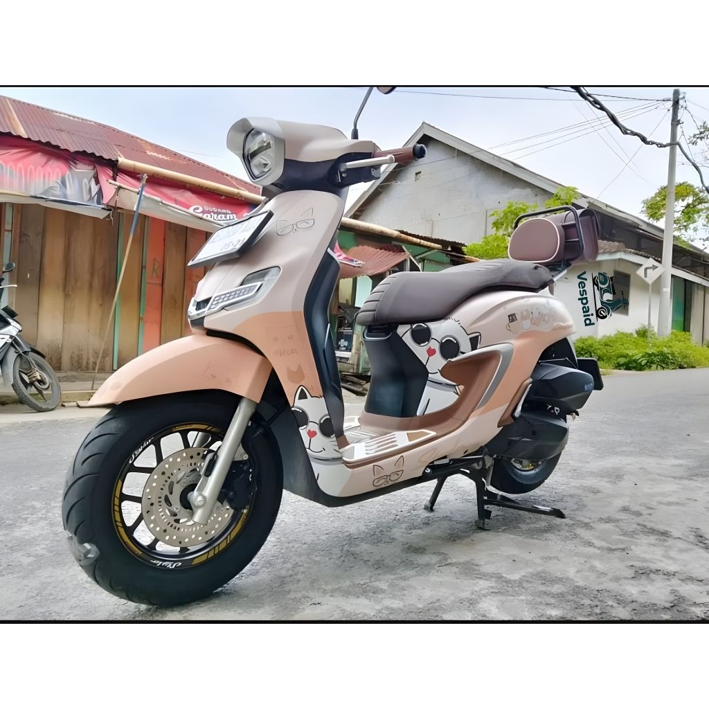 Jual New Back Rack Honda Staylo + Busa Sandaran + Tas | Shopee Indonesia