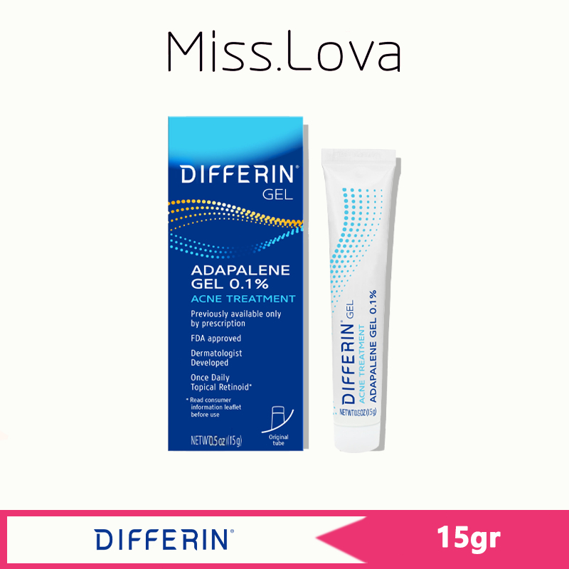 Jual [Ready Stock] Differin 0.1% Adapalene Gel Treatment| Differin Acne ...
