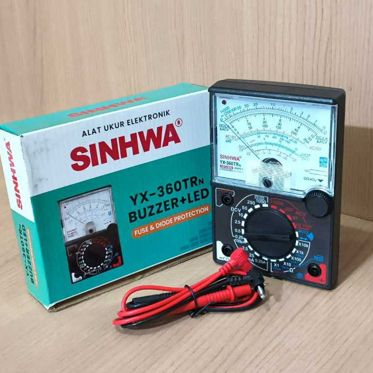 Jual MULTITESTER SINHWA YX-360TRn/multitester analog | Shopee Indonesia
