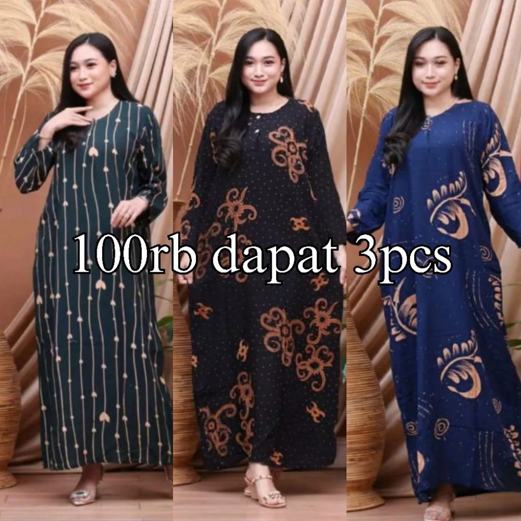 Longdress Busui 100ribu 3 Pcs Adem