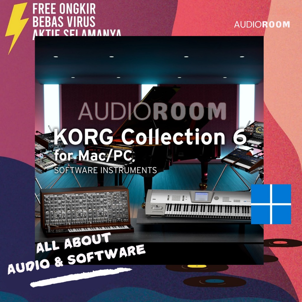 KORG - Collection 6 v6.2.1 + Factory Data  ( Full Activated )