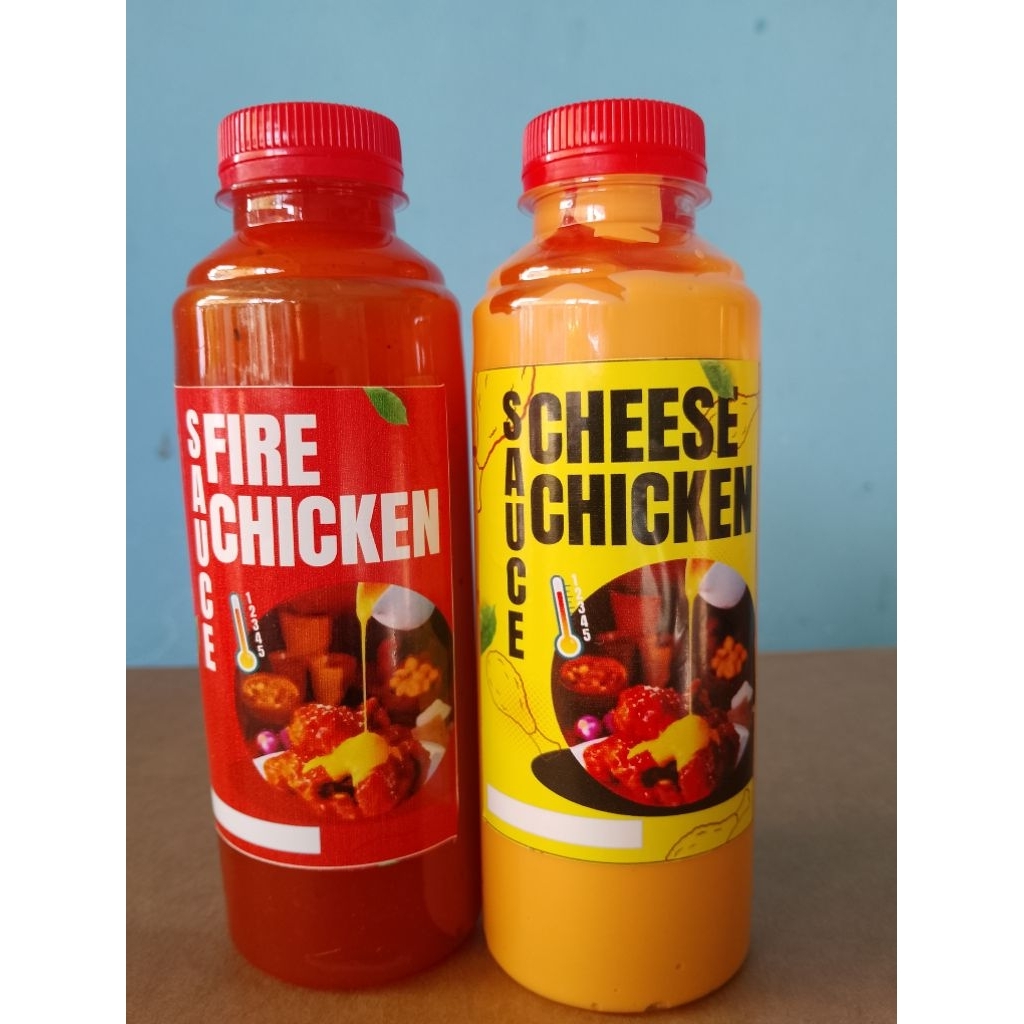 Jual Paket Saus Richeese Level 5 + Cheese Sauce | Shopee Indonesia