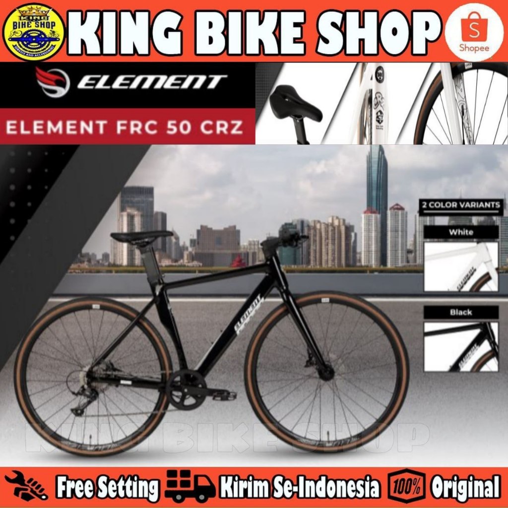 Jual Sepeda Hybrid FRC 50 CRZ 700c By Element Terbaru | Shopee Indonesia