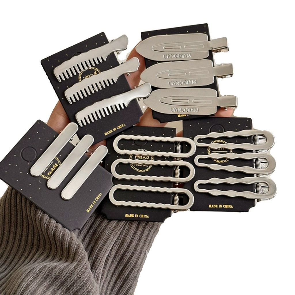 Jual Set Jepit Rambut Alloy Metalik Korea Paket - Cocok untuk Pesta ...