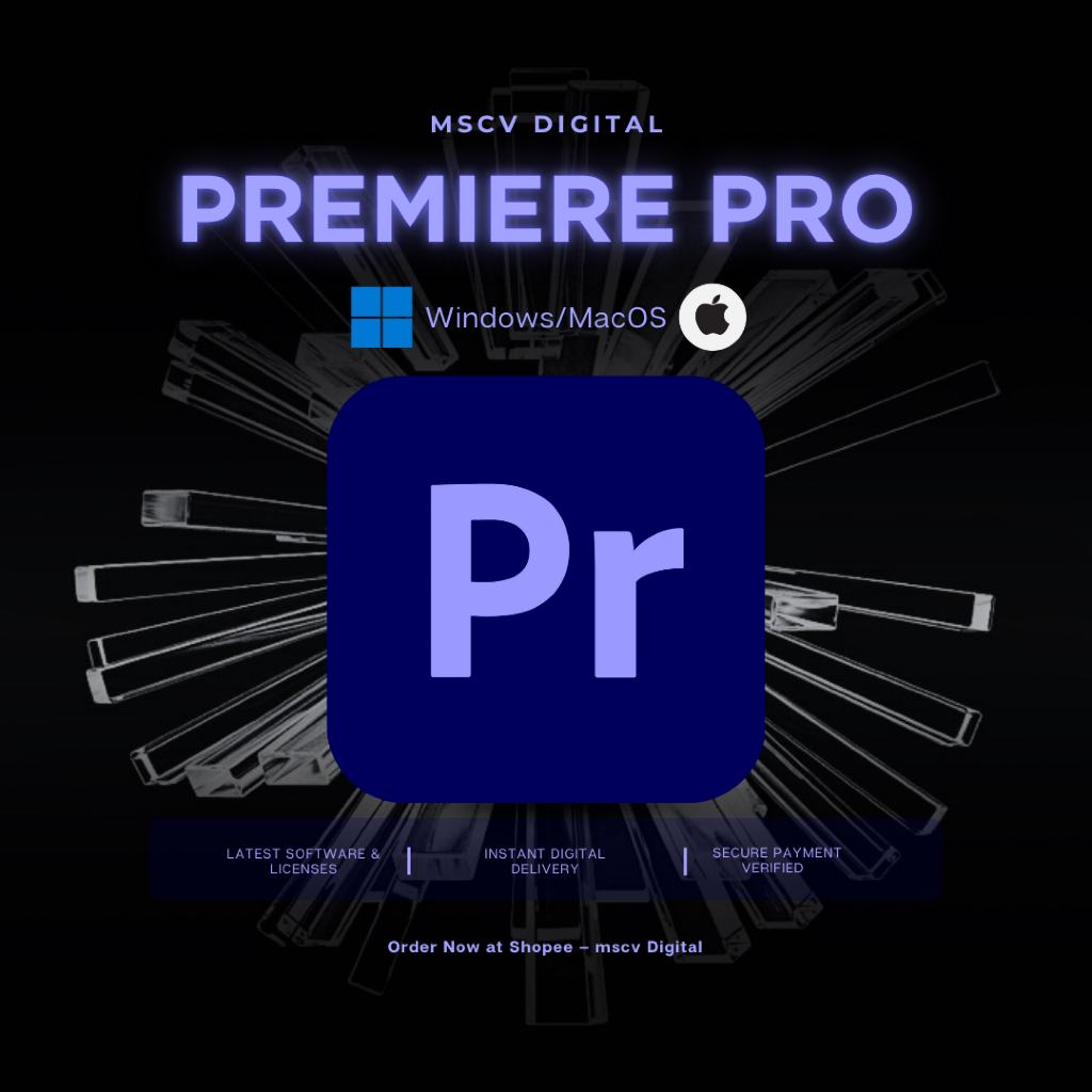 Jual Adobe Premiere Pro 2025 - Win/MacOS | Shopee Indonesia