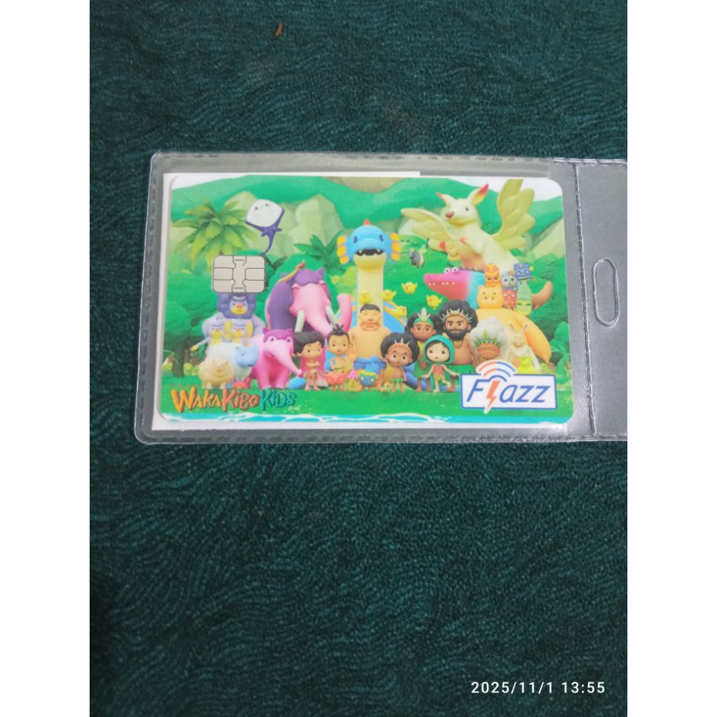 Jual flazz ORIGINAL gen 2 edisi waka kibo kids biru hijau kuning ...