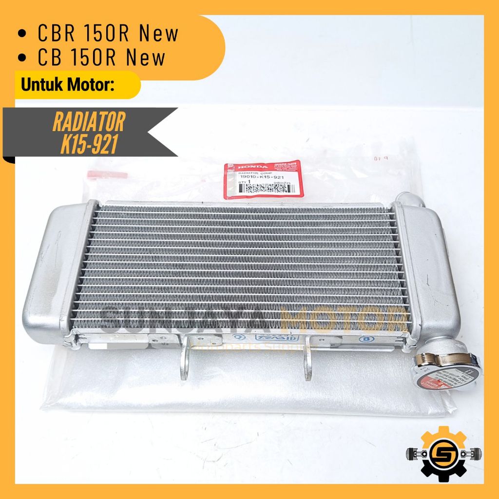 Jual Radiator Pendingin Kualitas Original Honda K15-921 Radiator CBR ...