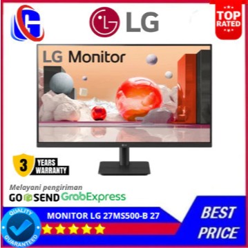 Jual LG 27MS500-B 27'' FHD monitor with AMD FreeSync 100Hz | Shopee ...