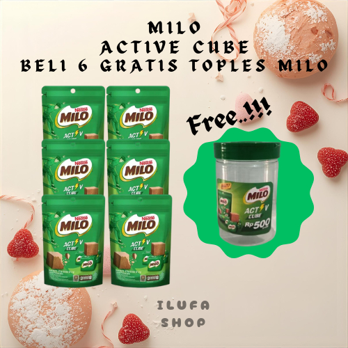 Jual MILO ACTIVE CUBE ISI 25pcs GRATIS TOPLES MILO / MILO CUBE | Shopee ...