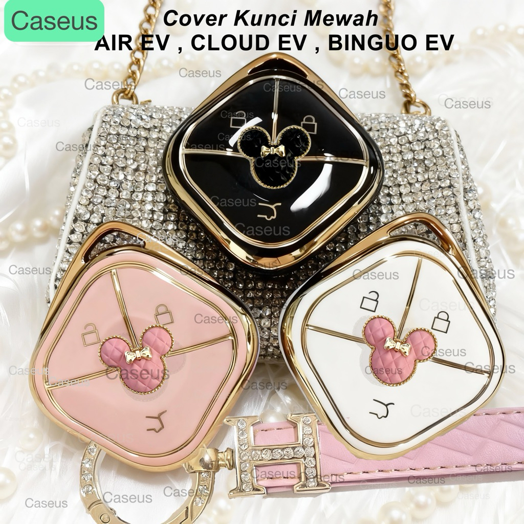 Jual Cover Kunci Coquette Glitter TPU Bling Premium Mobil Untuk Wuling ...