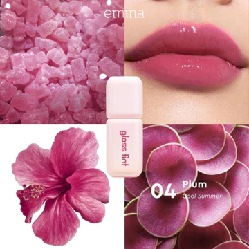 EMINA Glass Tint Lip Tint Korea Glossy Ombre Tahan 12 Jam Ringan Longlasting Transferproof SPF