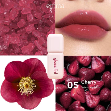 EMINA Glass Tint Lip Tint Korea Glossy Ombre Tahan 12 Jam Ringan Longlasting Transferproof SPF