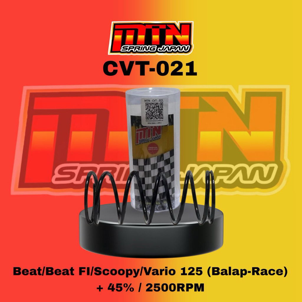 Jual Per CVT Beat,Scoopy,Genio,Vario 125 2500 RPM Balap-Race Original ...
