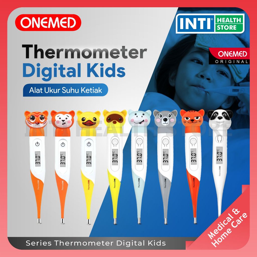 Jual Onemed Thermometer Digital Kid ThermoOne Kid Animal Series ...