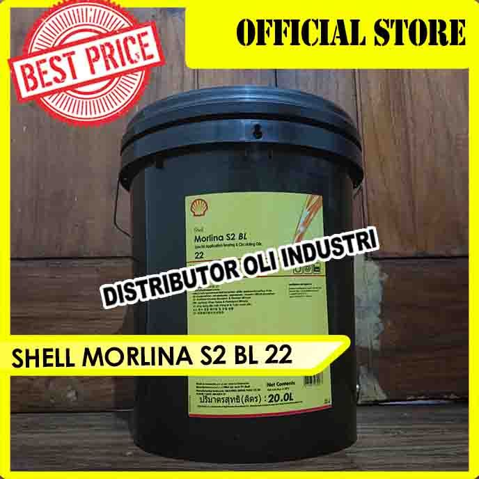 Jual SHELL MORLINA S2 BL 22 ( 20 Liter - Ready Stock ) | Shopee Indonesia