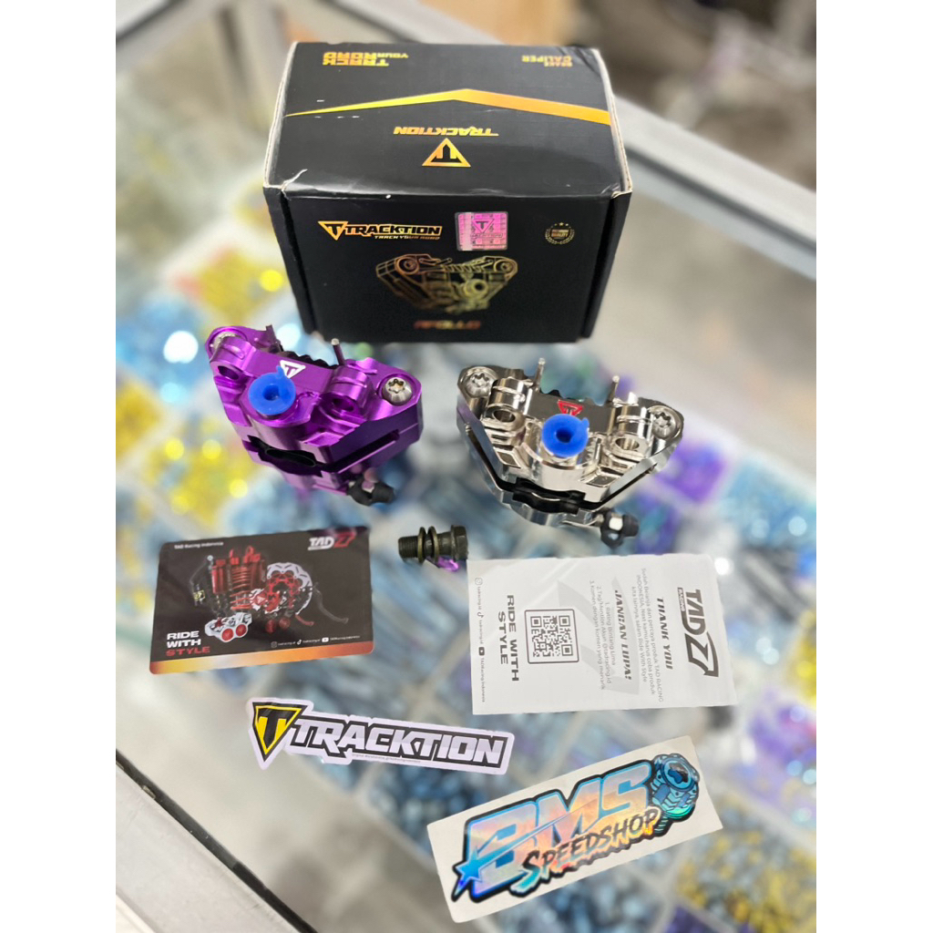 Jual KALIPER DAN BREKET TRACKTION APOLLO TAD RACING CNC MINI UNIVERSAL ...