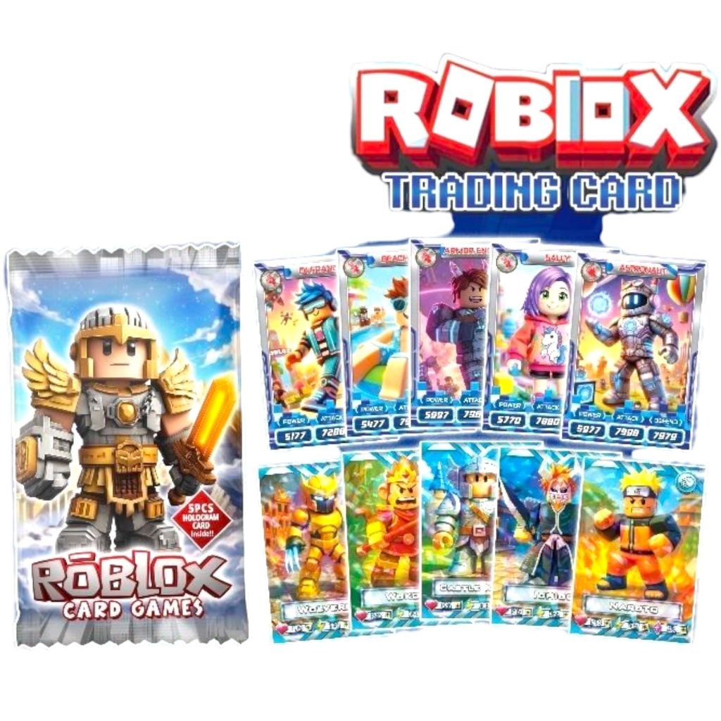Jual 1 SACHSET KARTU TRADING CARD ROBLOX (( ROBLOX )) | Shopee Indonesia