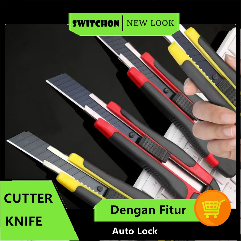 Jual Pisau Cutter / Cutter Besar/ Pisau Cutter Stainless | Shopee Indonesia