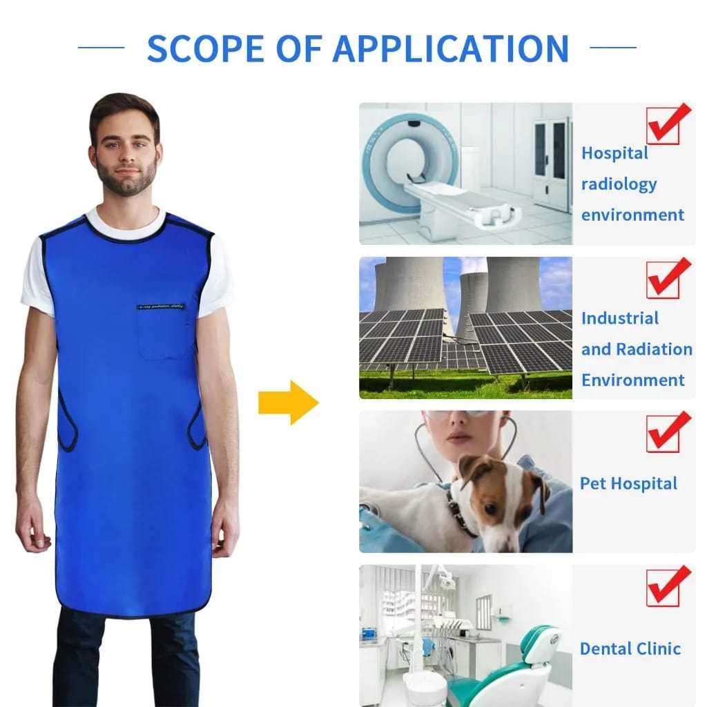 Jual Apron Timbal Radiologi Xray Dental Apron Single Rontgen Pelindung ...