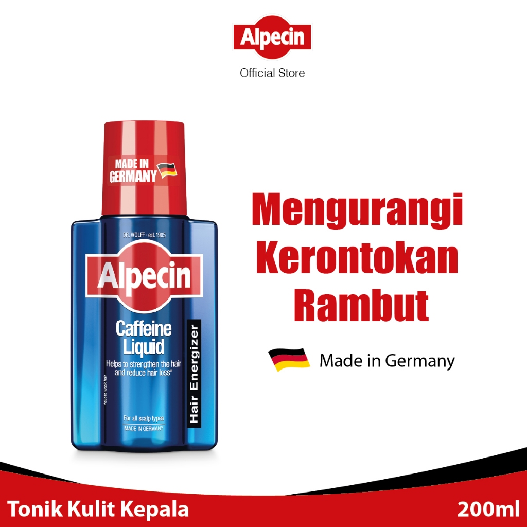 Jual Alpecin Caffeine Tonik Pria untuk Rambut Rontok /Hair Loss 200ml ...