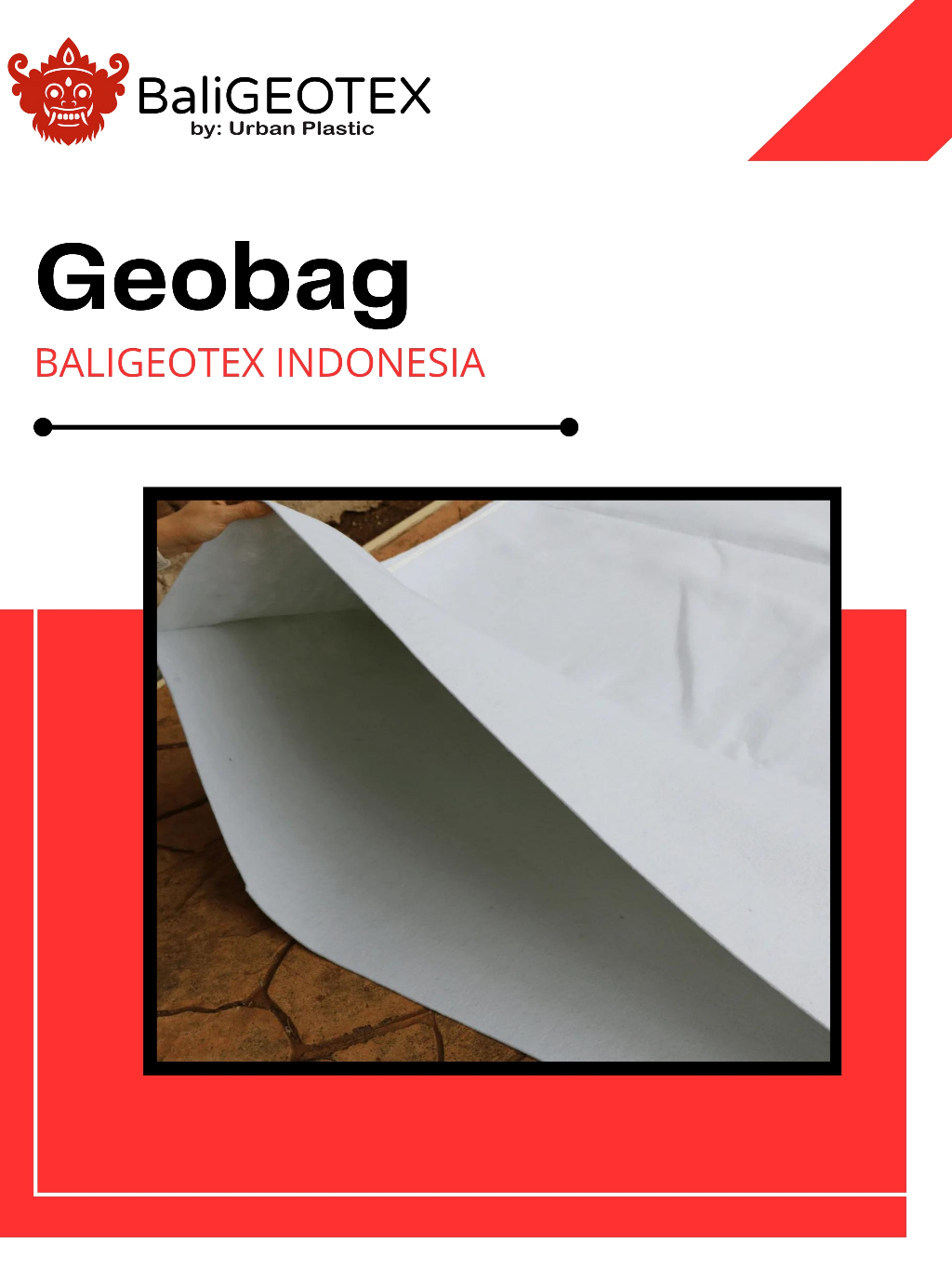Jual Kantong Geobag Pencegah Banjir | Sandbag Geotextile Non Woven PET ...