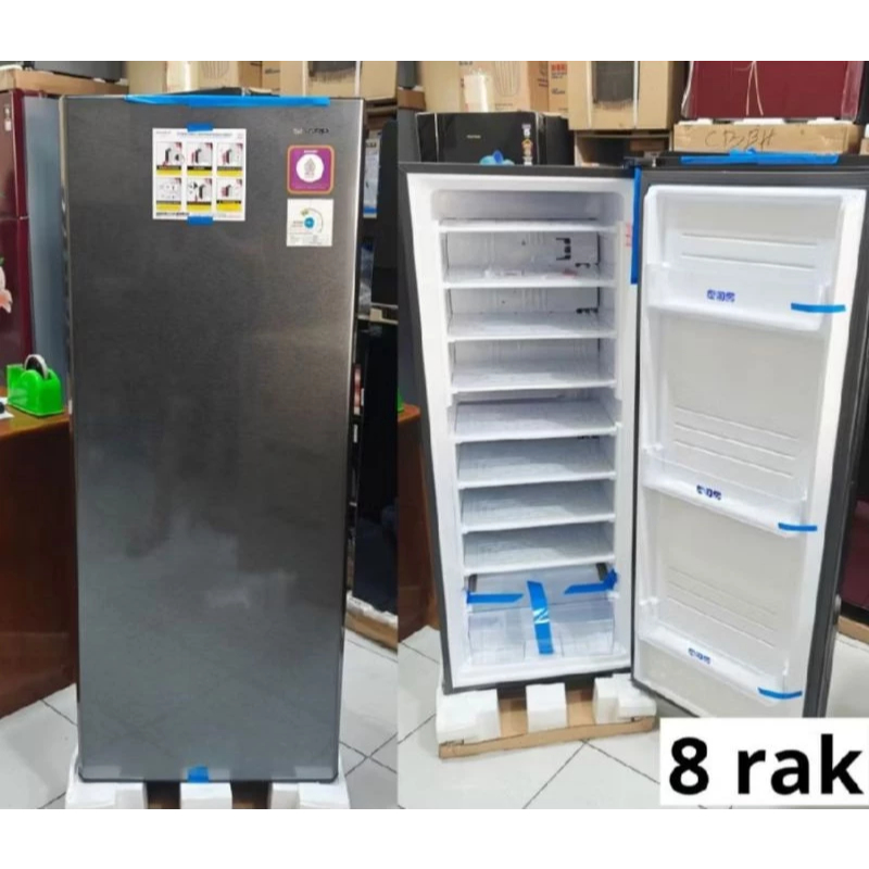 Jual Freezer Sharp Lemari Pendingin Freezer 6 Rak FJM 186 / FJM198A-HS ...