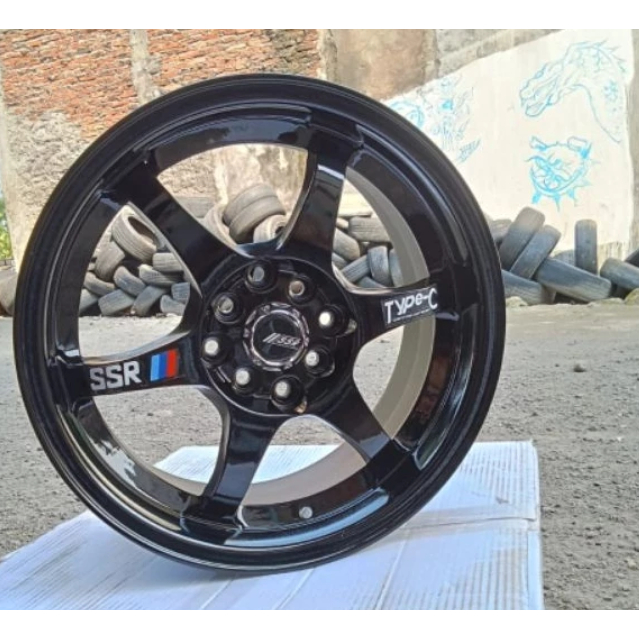 Jual (HARGA PER 1 PCS) VELG SSR TYPE C R16 H8 Lbr 7 rt ET 35 warna ...