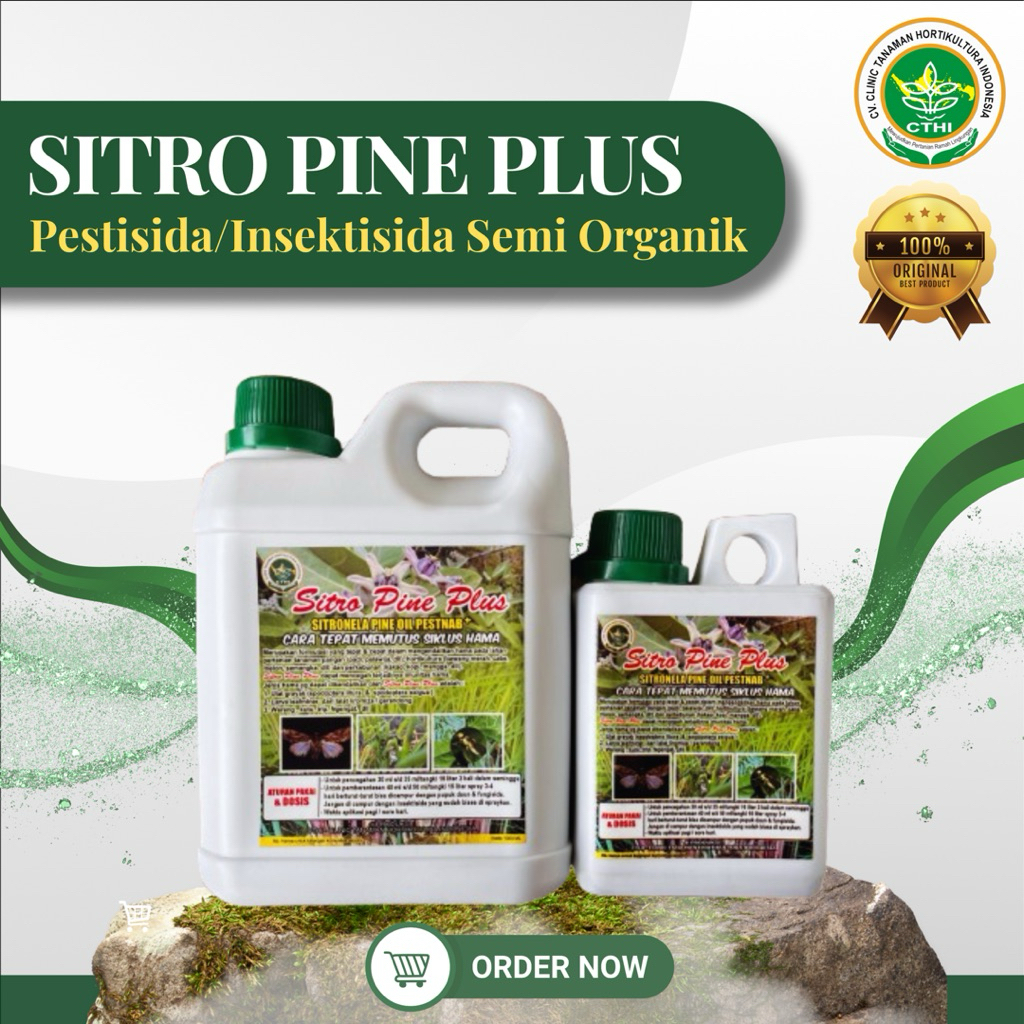 Jual 1 SITRO PINE PLUS (SPP CTHI) | Pestisida Nabati Ramah Lingkungan ...