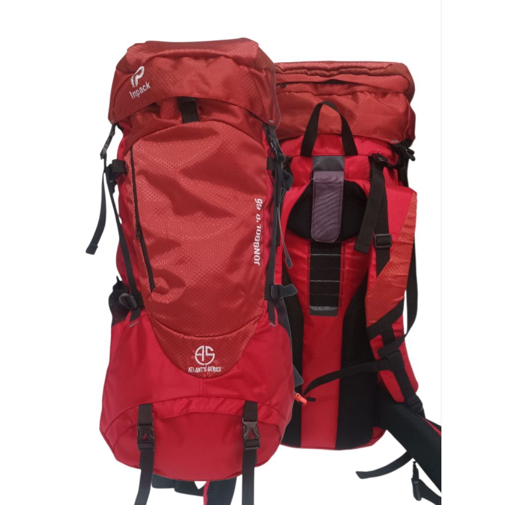 tas gunung juumbo keril outdoor 60+5 l hiking touring menjelajah gunung keril