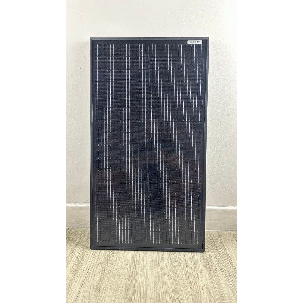 Jual Solar Panel Surya SOLANA 50WP 50 Watt 12V BLACK Monocrystalline ...