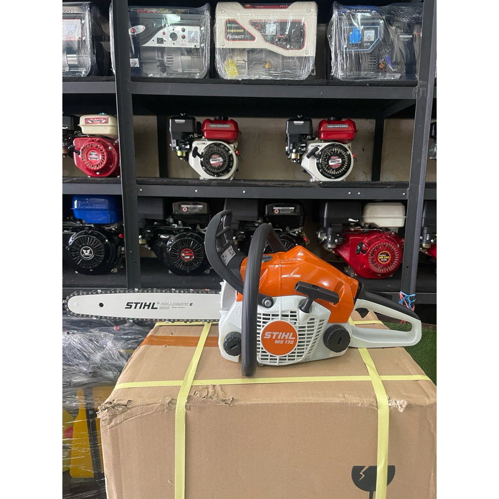 Jual Stihl Chain Saw Ms 172 Mesin Gergaji Kayu 14 Inci / Bar 35 Cm ...