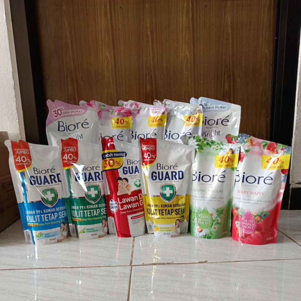 Jual BIORE BODY WASH 800/750ML | Shopee Indonesia