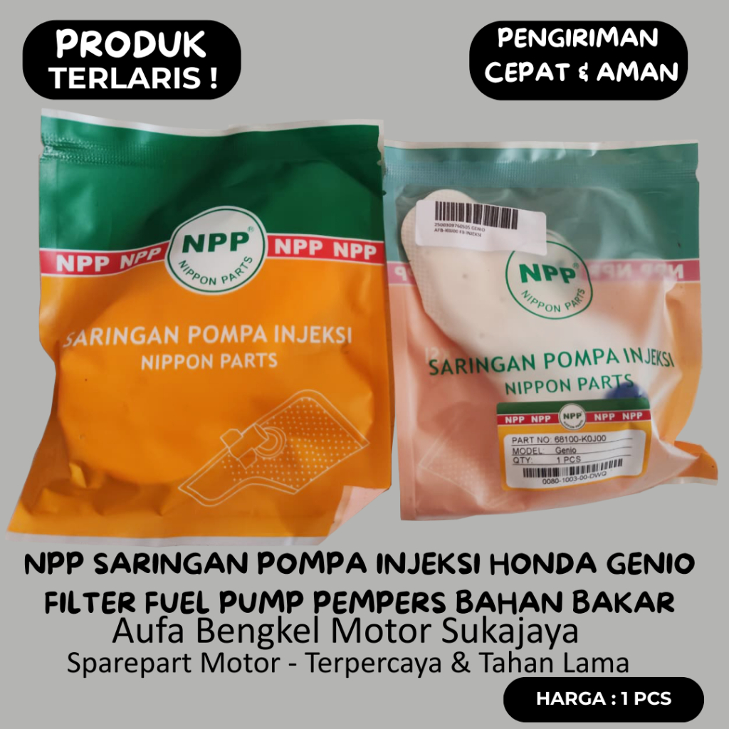 Jual NPP Saringan Pompa Injeksi Honda Genio Fuel Pump Filter Pampers ...