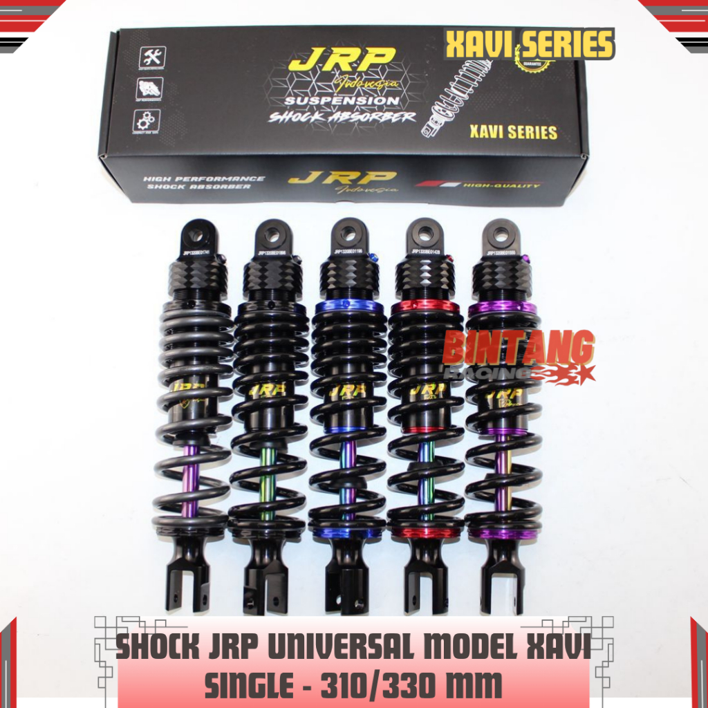 Jual Shockbreaker JRP Model Xavi Series Single Shock As Rainbow Ukuran ...