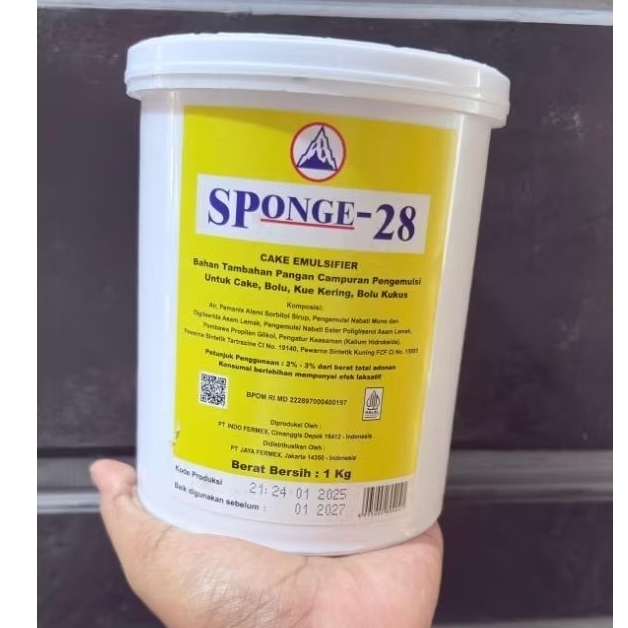 Jual sponge 28 pengemulasi 1kg / SP | Shopee Indonesia