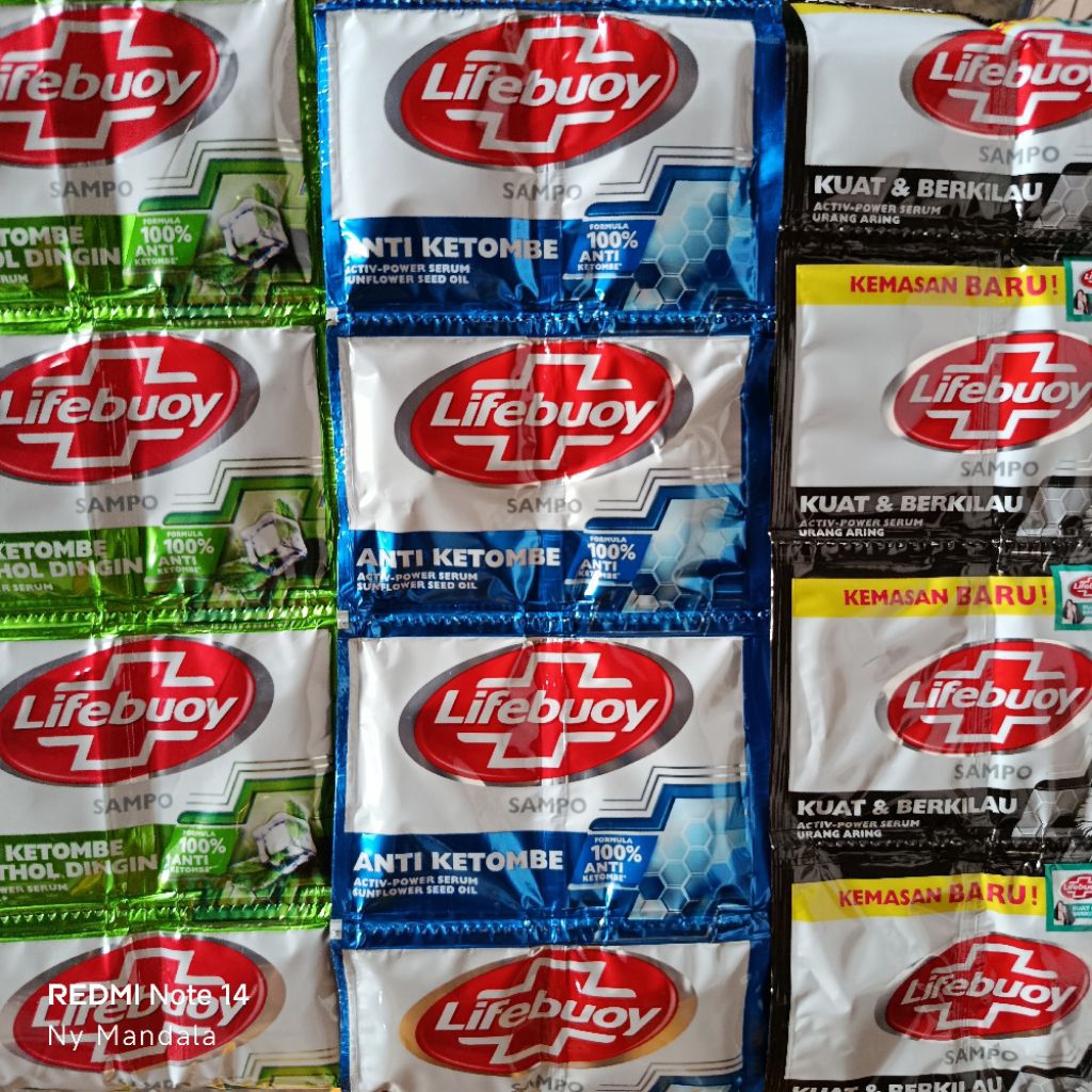 Jual Shampoo Lifebuoy Sachet Rentengan (1 Renteng Isi 24Sachet ...
