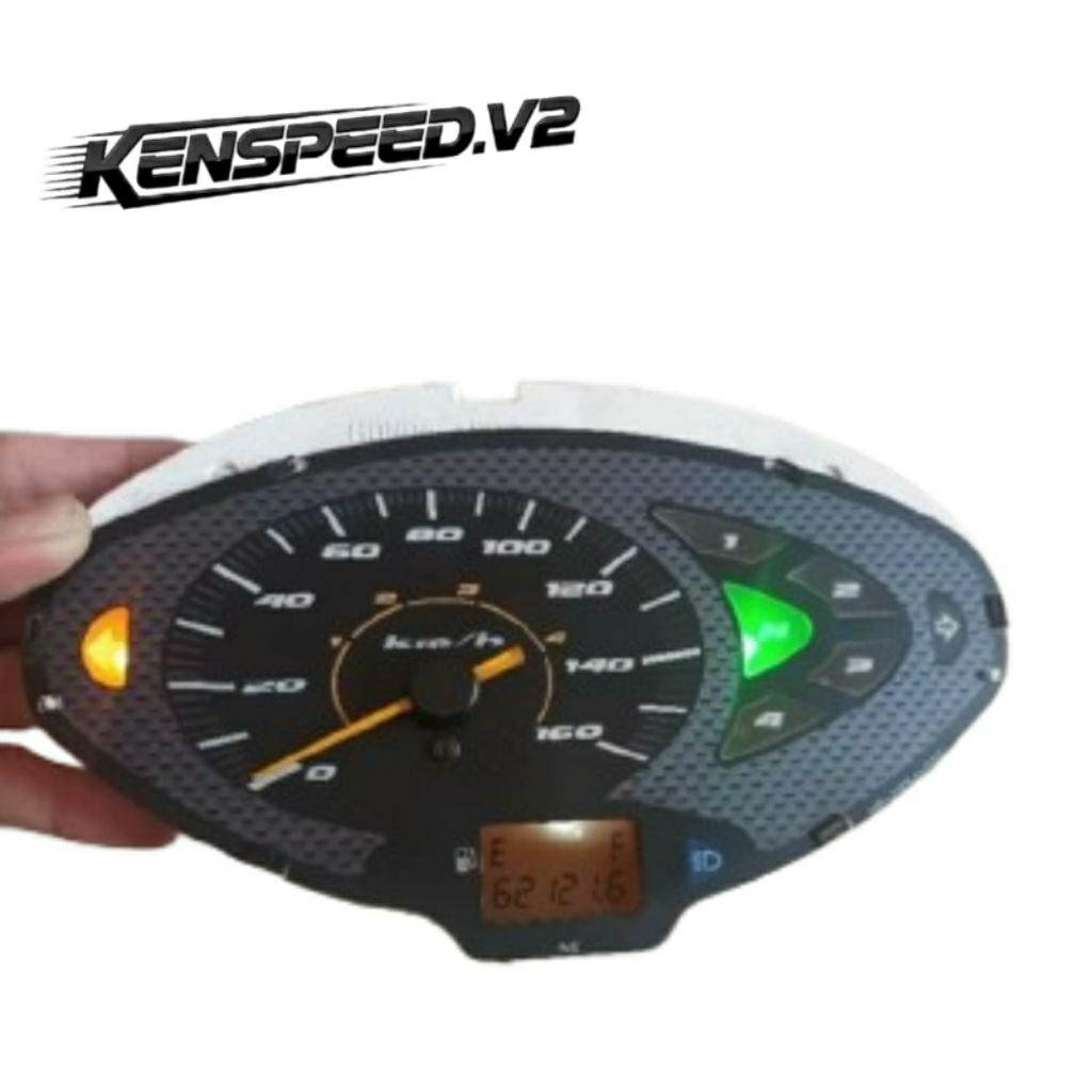 Jual mesin speedometer karisma D soket putih original second | Shopee ...