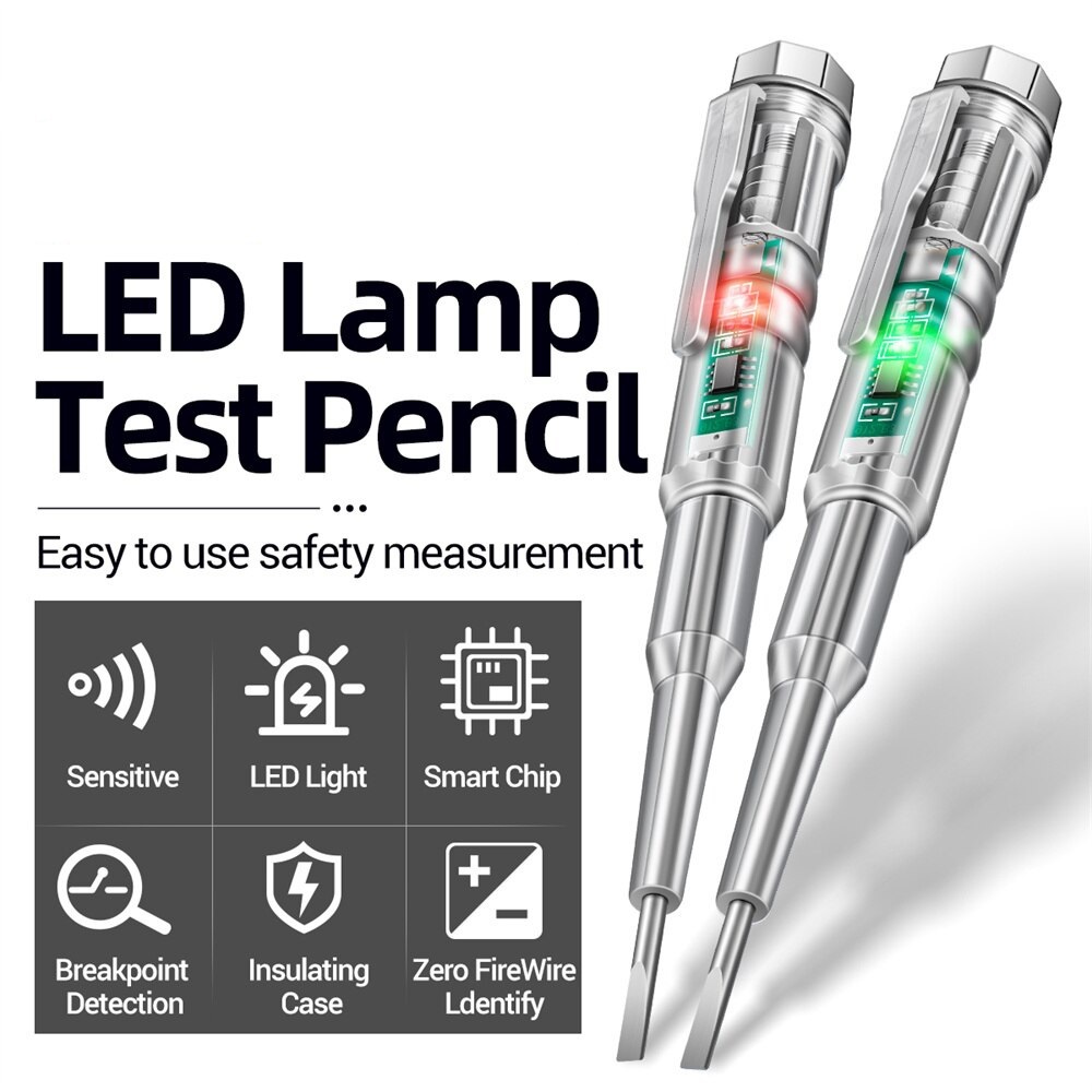 Jual Obeng Tester Tespen Obeng Tes With Indicator Dual LED Tespen Minus ...