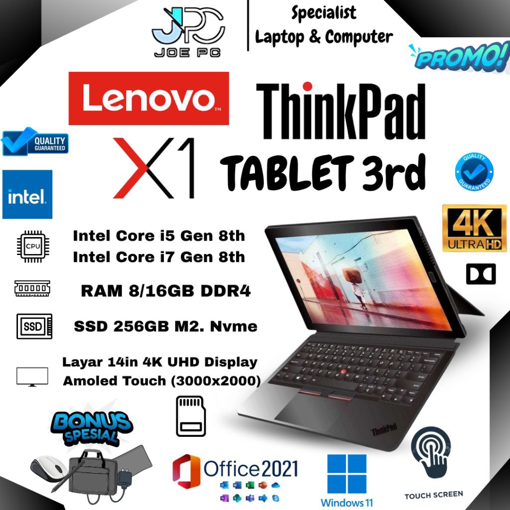 ThinkPad X1 Tablet (3 gén.) - Tablette Windows | France