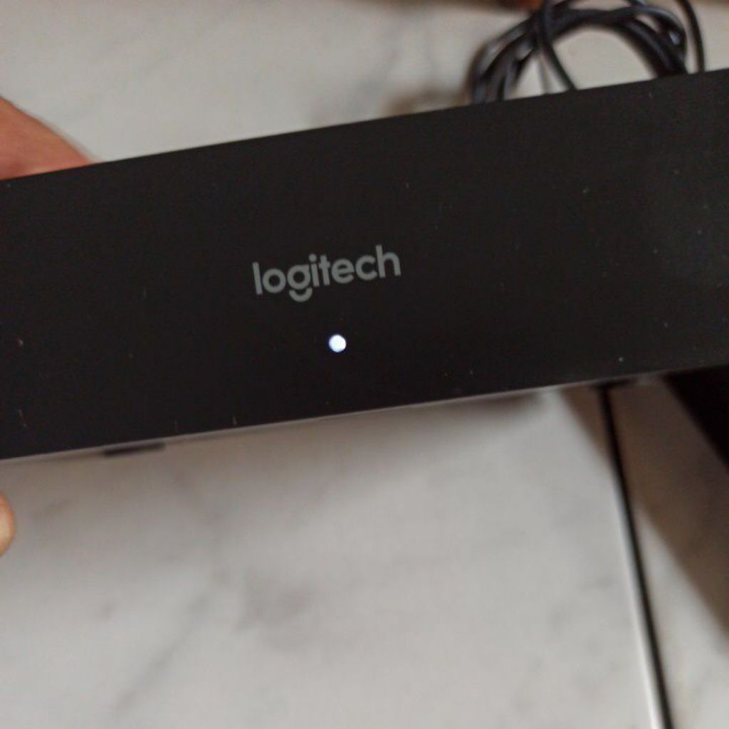 Jual Logitech Rally Table Hub Conference 839-000540,lengkap adaptor nya ...